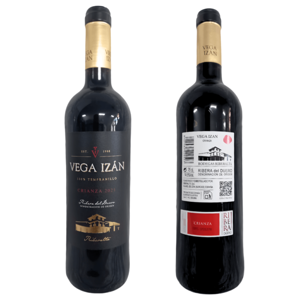 Vino Tinto Crianza Vega Izán